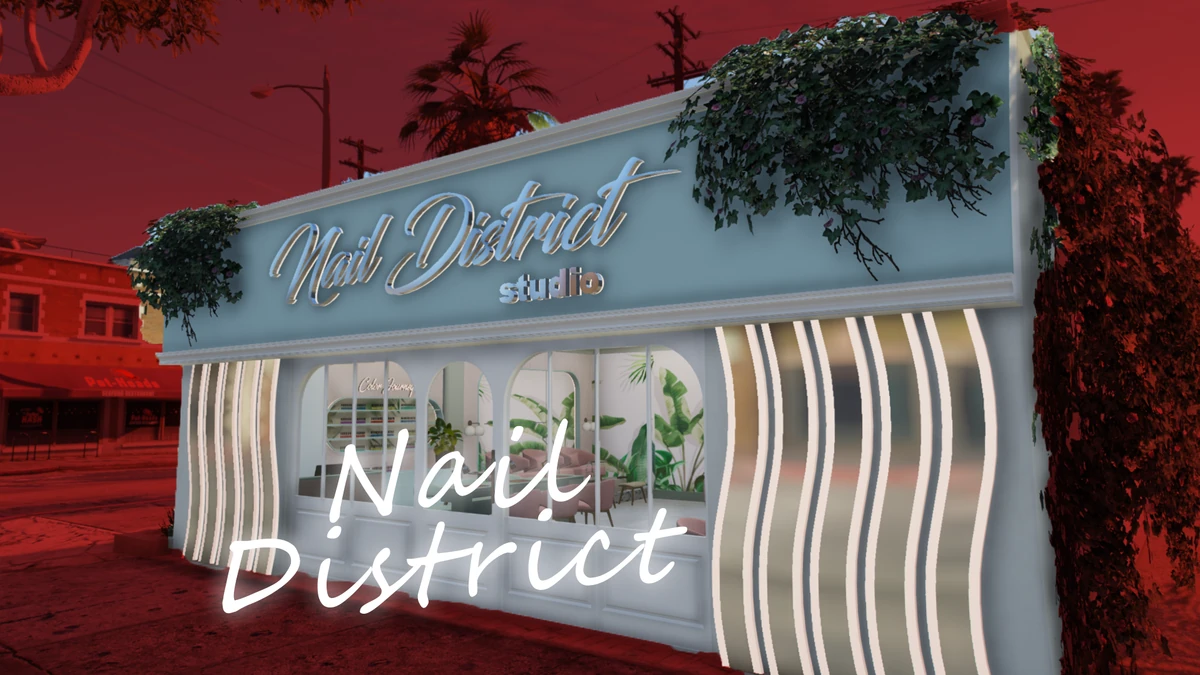 Nail District – Luxury Nail Salon MLO | Fully Open Source (FiveM)